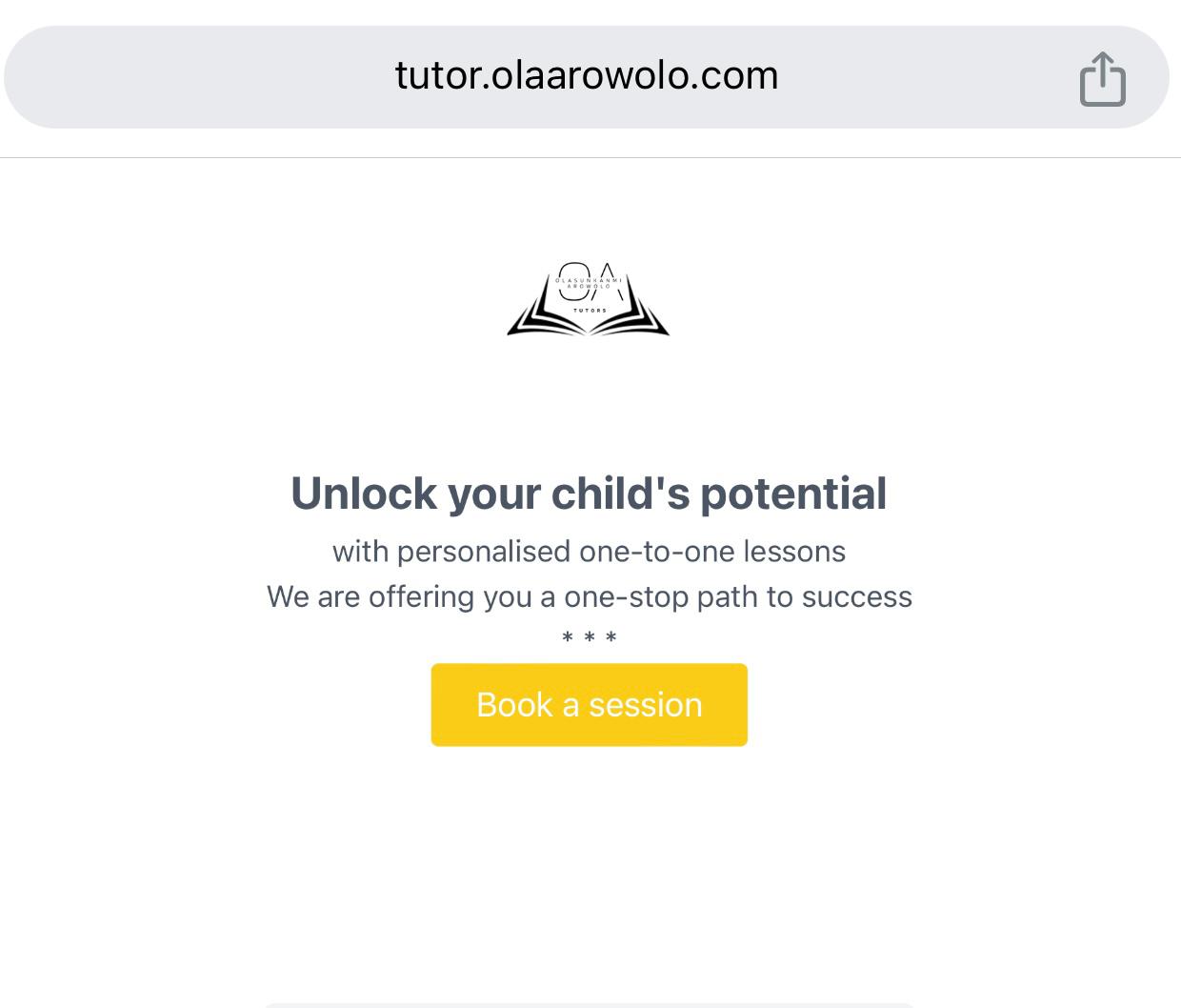 Launching a Website in Three Days: The OA Tutors Story